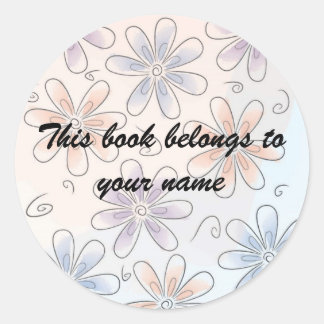 fun flowers, Book label