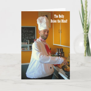 Fun Food Greeting Card! Card