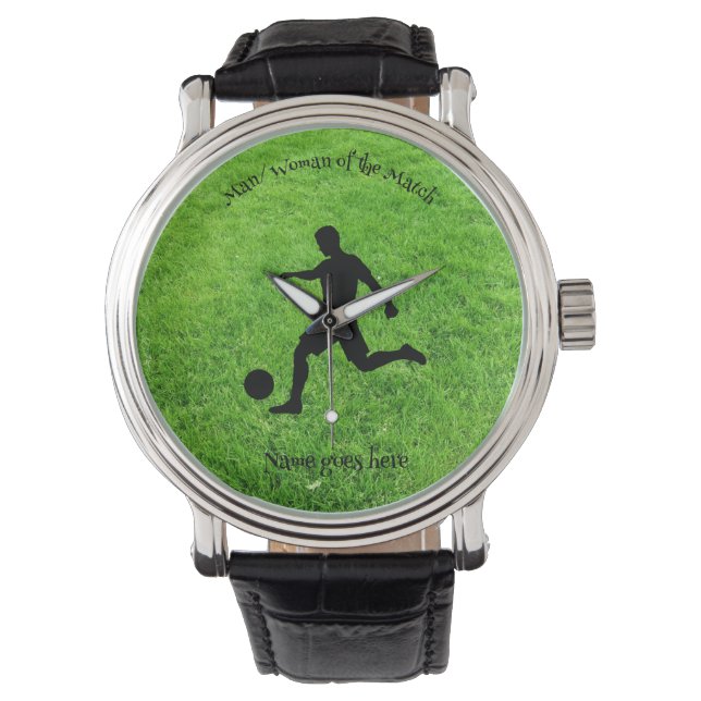 Fun Footballer Watch. Can be customized Watch (Front)