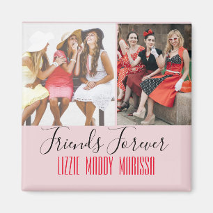 Fun Friendship Customised Photo  Magnet