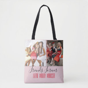 Fun Friendship Customised Photo   Tote Bag