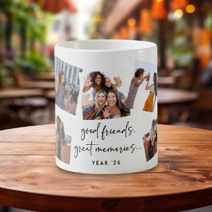 Fun Friendship Photo Collage Gift Coffee Mug