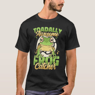 Fun Frog Hunting  Toad ally Awesome Frog Catcher K T-Shirt