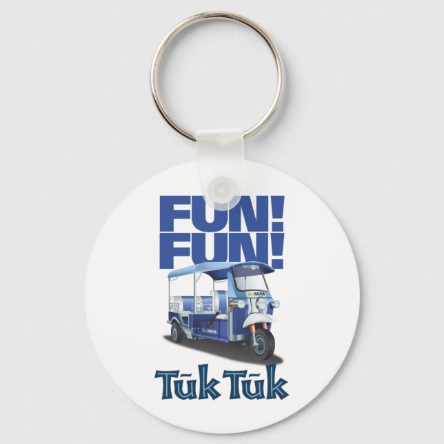 FUN FUN Tuk Tuk Key Ring (Front)