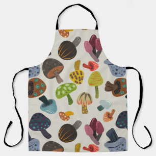 Fun Fungus Mushroom Mix Apron
