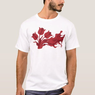 Fun & Funky ABSTRACT FLOWER Custom Creation T-Shirt