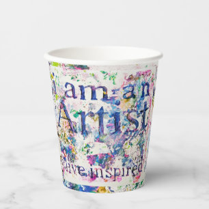Fun funky artist cups