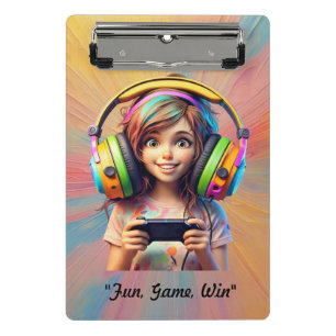 "Fun Game Adventure" Mini Clipboard