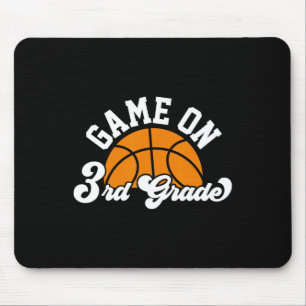Fun Game On 3rd Grade Basketball First Day Of Scho Mouse Mat
