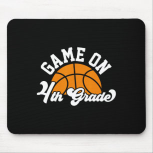 Fun Game On 4th Grade Bysketbyll First Day Of Scho Mouse Mat