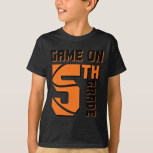 Fun Game On 5th Grade Basketball First Day Of Scho T-Shirt