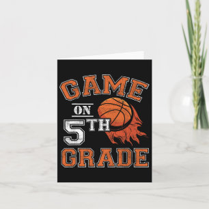 Fun Games On Fifth Grade Bysketbyll First Day Of S Card