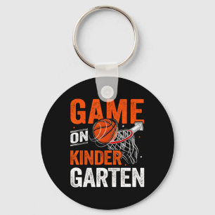 Fun Games On Kindergarten Basketball First Day Of Key Ring
