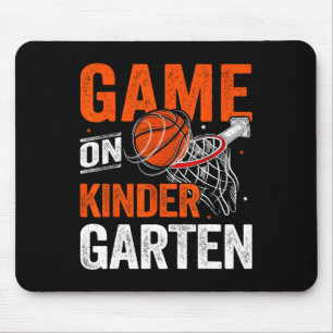 Fun Games On Kindergarten Basketball First Day Of Mouse Mat
