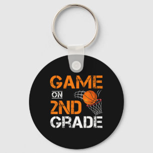 Fun Games On Second Grade Basketball First Day Of  Key Ring