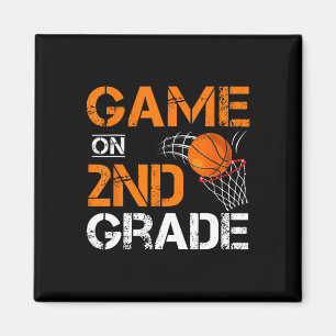 Fun Games On Second Grade Basketball First Day Of  Magnet