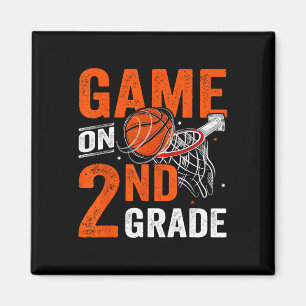 Fun Games On Second Grade Basketball First Day Of  Magnet