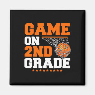 Fun Games On Second Grade Basketball First Day Of  Magnet