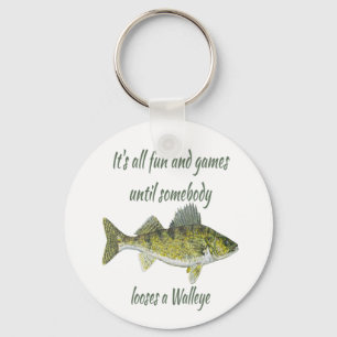 Fun & Games til Somebody Looses A Walleye Key Ring