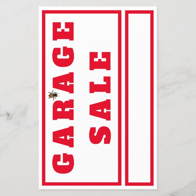 Fun Garage Sale Flyer (Front)