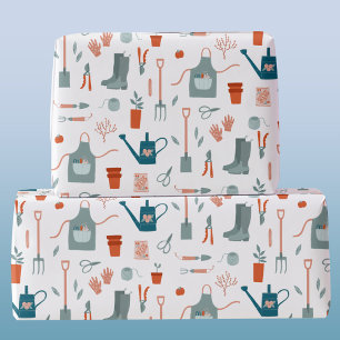Fun Gardening Wrapping Paper