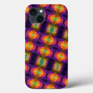 Fun Geometric Colourful Pattern iPhone 13 Case