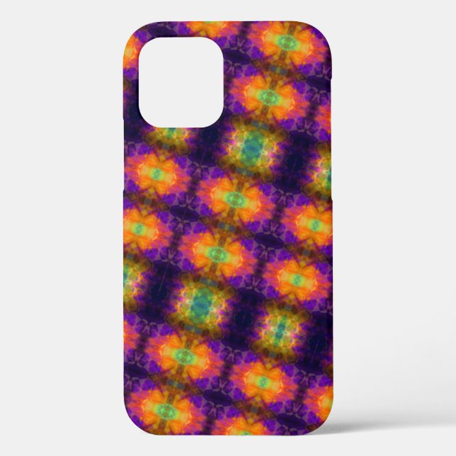 Fun Geometric Colourful Pattern Case-Mate iPhone Case (Back)