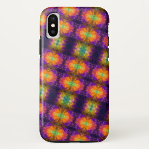 Fun Geometric Colourful Pattern iPhone X Case