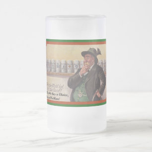 FUN! GERMAN PROVERB BEER MUG ~ HE WHO HAS A CHOICE
