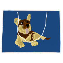 Fun German Shepherd Dog Art Design