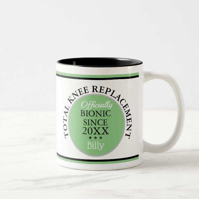 Fun gift~ Bionic Knee Replacement Mug (Right)
