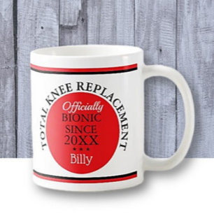 Fun gift~ Bionic Knee Replacement Mug