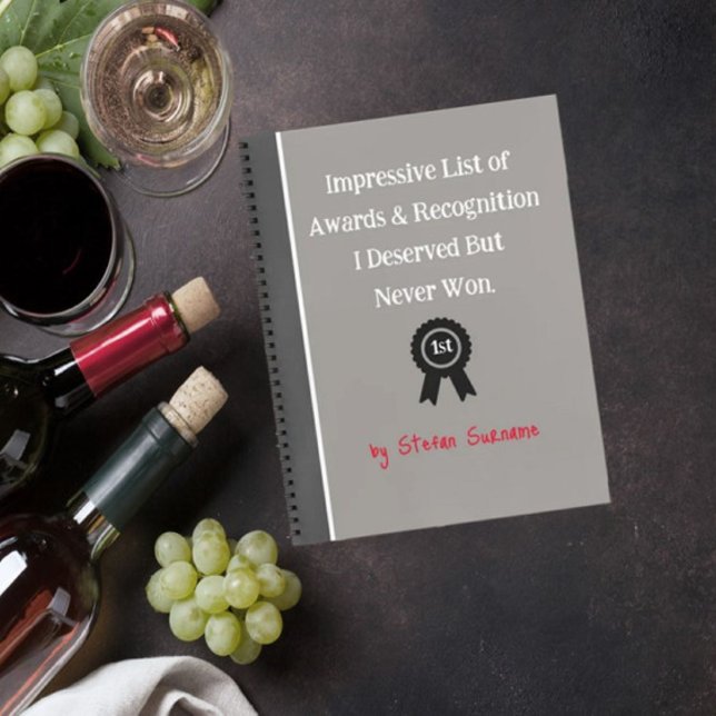 Fun Gift! Custom co-worker or friend humourous Notebook (Creator Uploaded)