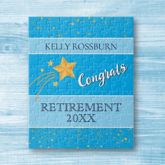 Fun gift! Custom Retirement congrats puzzle (Creator Uploaded)