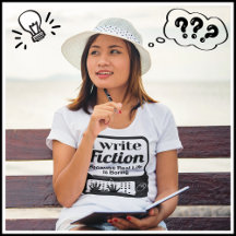 Fun Gift For Fiction Writers, Authors, Novelists