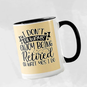Fun Gift! Retiree Coffee Mug