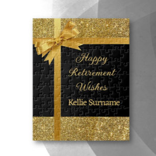 Fun Gift! Retirement Custom Jigsaw Puzzle