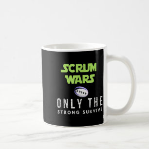 Fun Gift Scrum Wars Rugby , Adults And Kids Coffee Mug