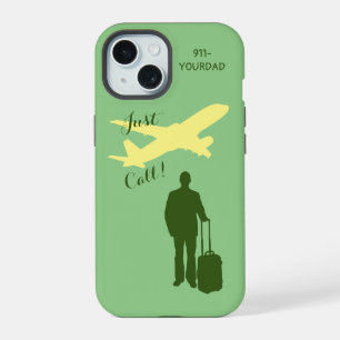 Fun Gifts -Dad Family 'Keep in Touch iPhone 15 Case