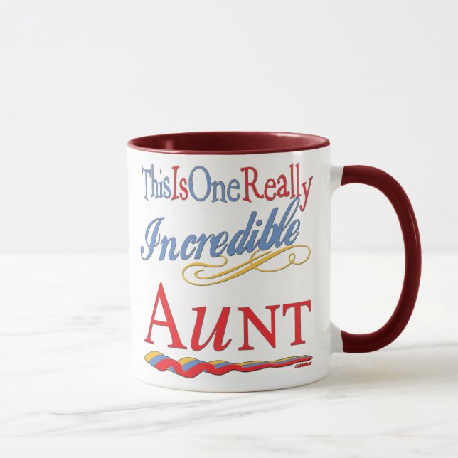 Fun Gifts For Aunts Mug (Right)