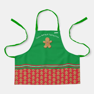 Fun Gingerbread Holiday Apron