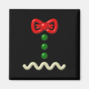 Fun Gingerbread Man Costume Halloween Gift  Magnet