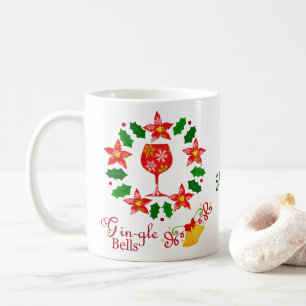 Fun Gingle Bells Christmas Holiday Coffee Mug