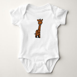 Fun Giraffe Baby Bodysuit