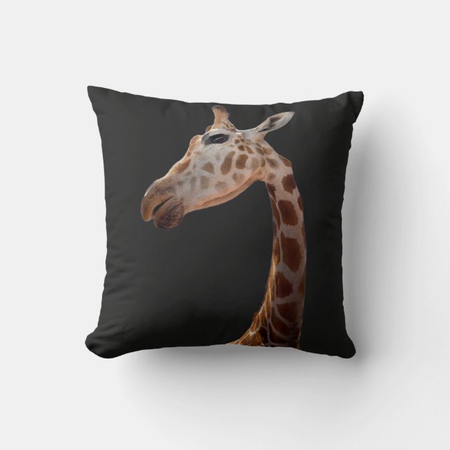 Fun Giraffe photo  Cushion (Front)