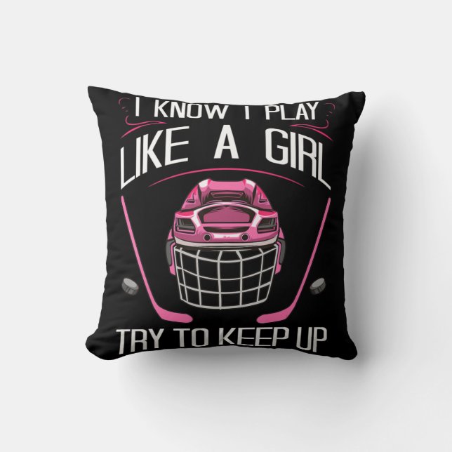 Fun Girls Hockey Designs For Women Field Hockey No Cushion (Front)