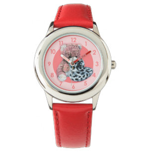 Fun girls teddy wrist watch