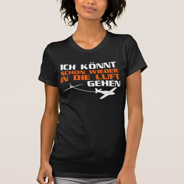 fun glider gift T-Shirt (Front)