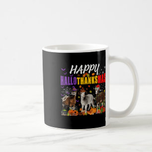 Fun Goats Mummy Pilgrim Santa Costume Happy Hallot Coffee Mug