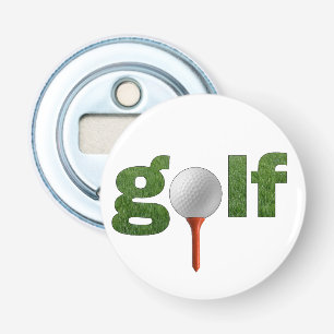 Fun Golf Sports Design Bottle Opener